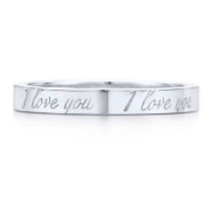 Tiffany’s I love you band